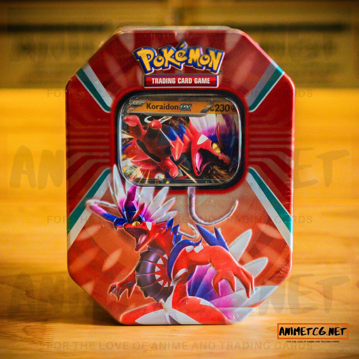 Pokemon Trading Card Game: Paldea Legends Tin - Koraidon ex Pokemon Trading Card Game: Paldea Legends Tin - Koraidon ex