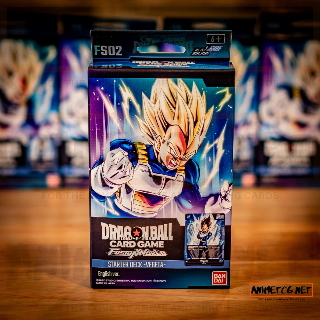dragon ball super card game vegeta deck Dragon Ball Super Card Game TCG Fusion World FS08 Vegeta Starter Deck