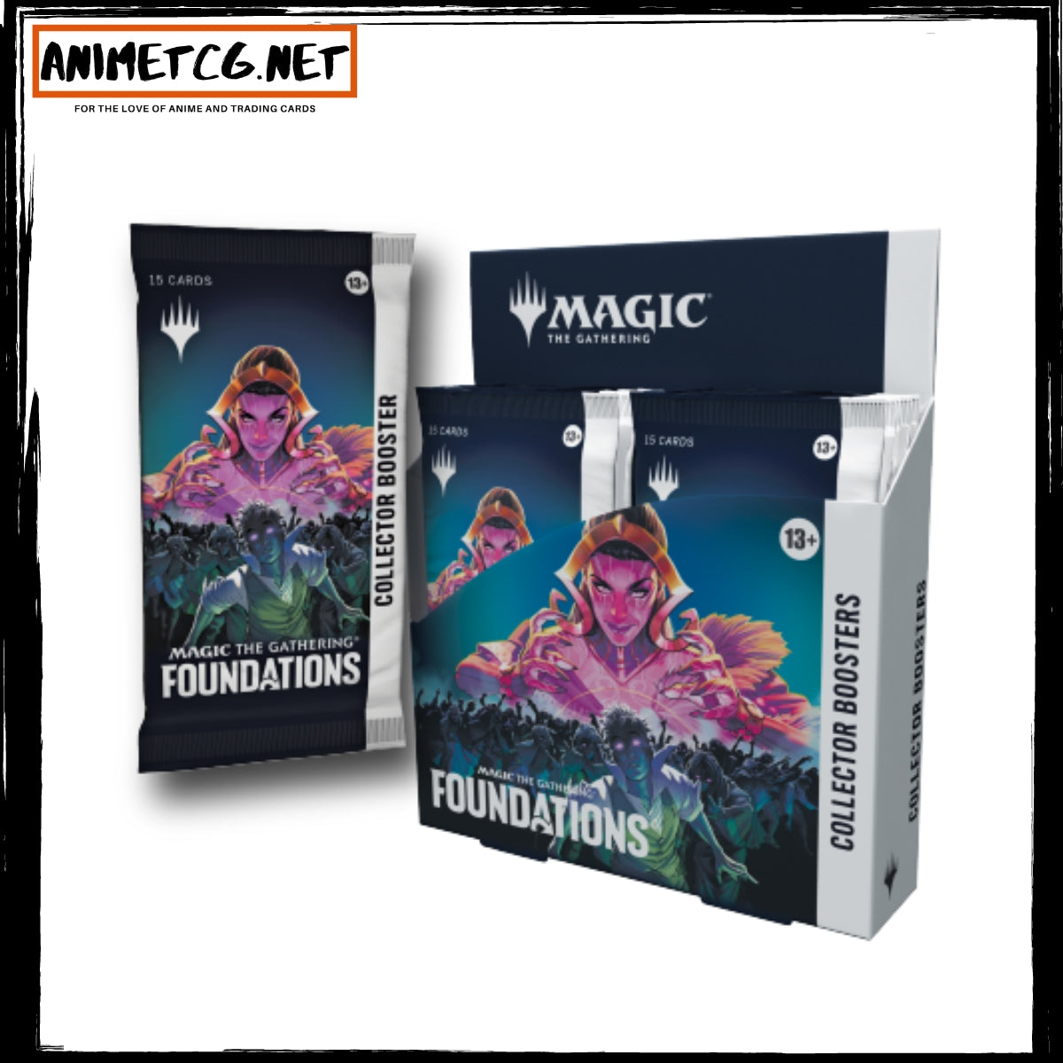Magic The Gathering: Foundations Collector Booster Anime TCG.net Magic The Gathering: Foundations Collector Booster Anime TCG.net