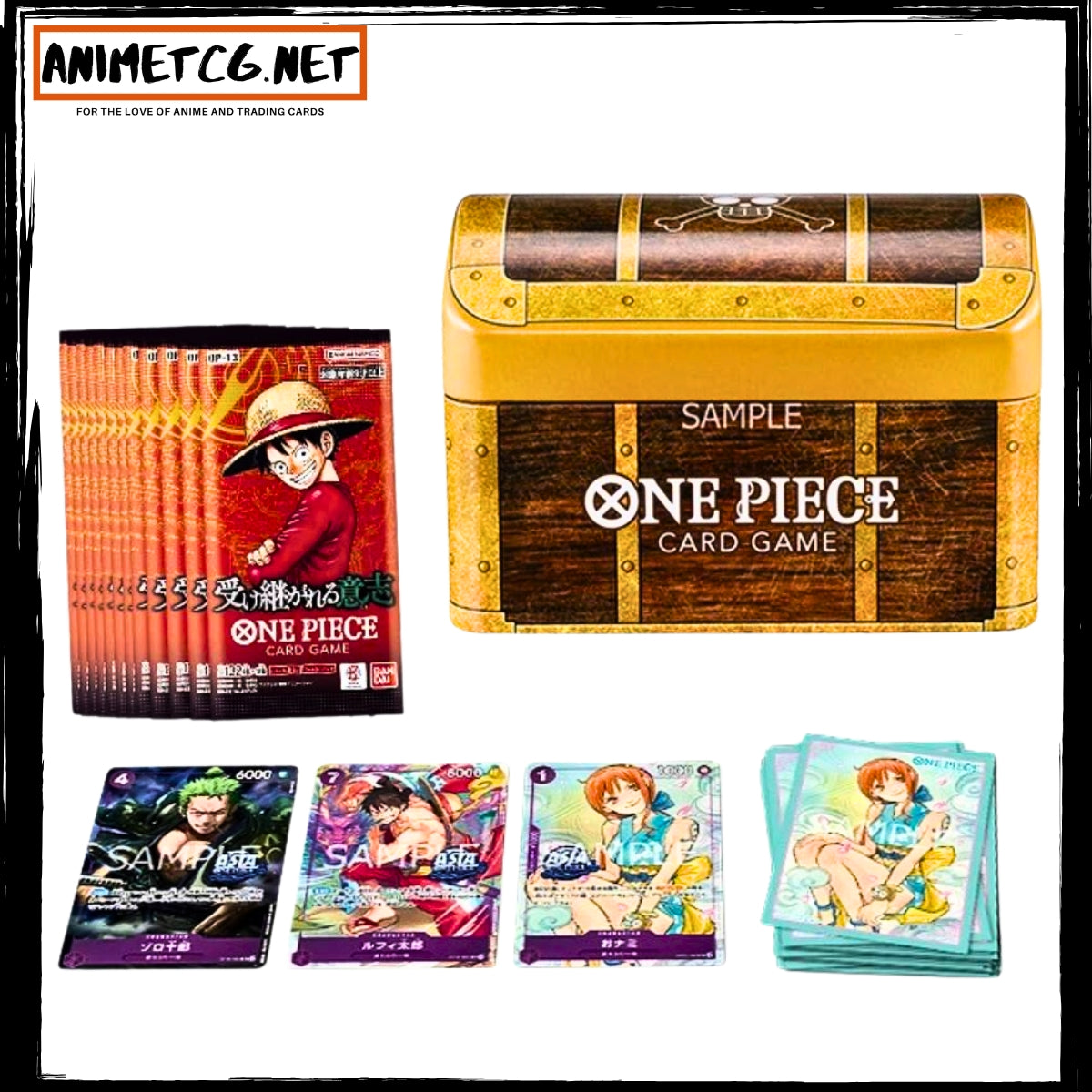 One Piece Card Game Treasure Chest 01 Asia Exclusive