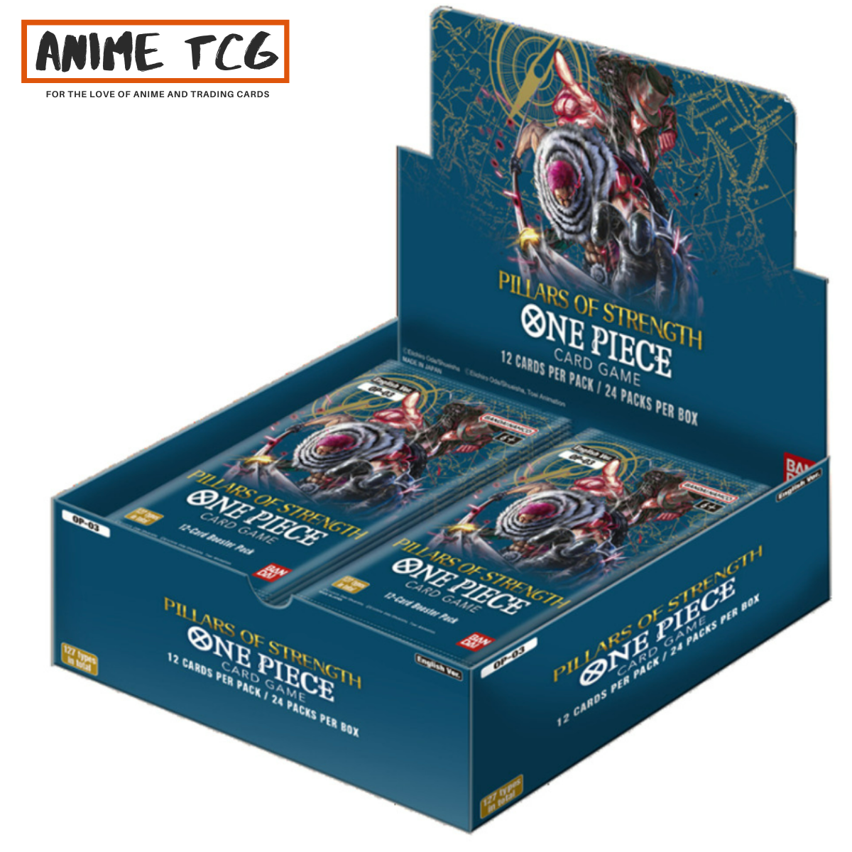 One Piece OP 03 Pillars of Strength Booster Box