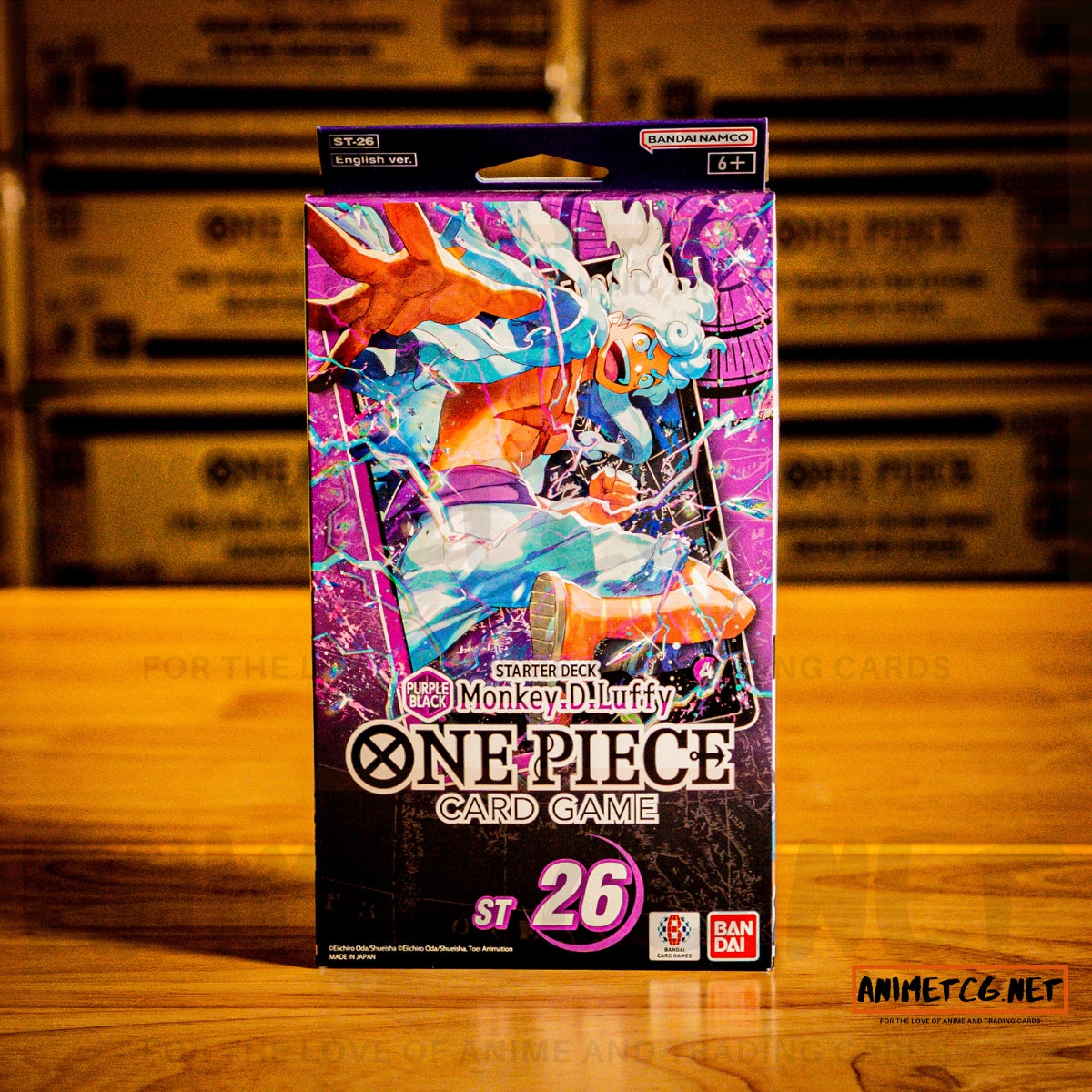 One Piece ST26 Starter Deck Purple/Black Luffy Anime TCG.net One Piece ST26 Starter Deck Purple/Black Luffy Anime TCG.net