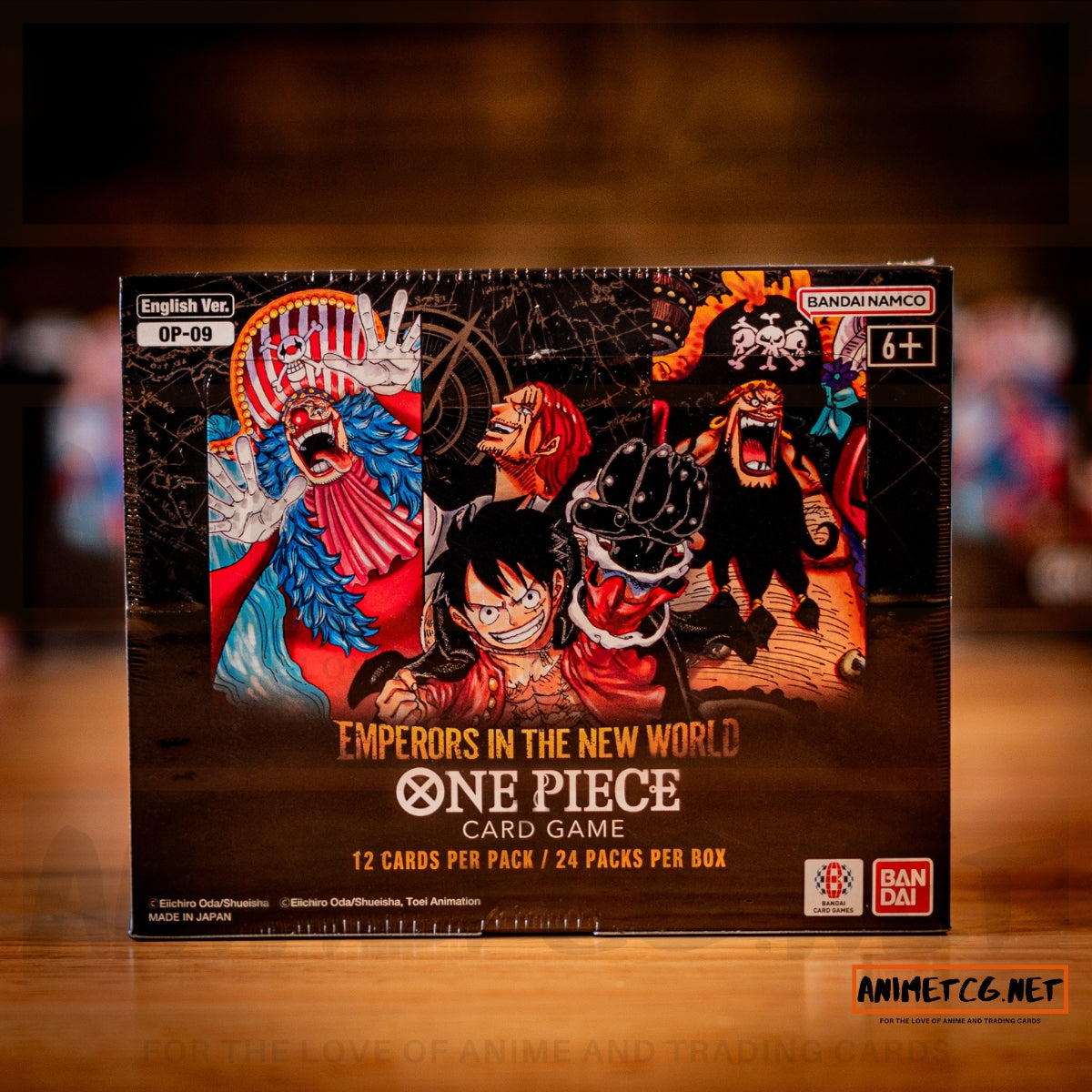 One Piece OP09 Emperors in the New World Booster Box One Piece OP09 Emperors in the New World Booster Box