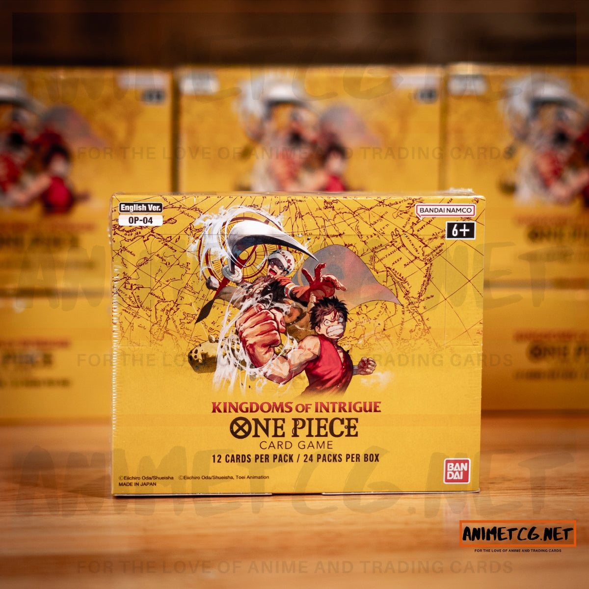 One Piece OP04 Kingdoms of Intrigue Booster Box Anime TCG.net One Piece OP04 Kingdoms of Intrigue Booster Box Anime TCG.net