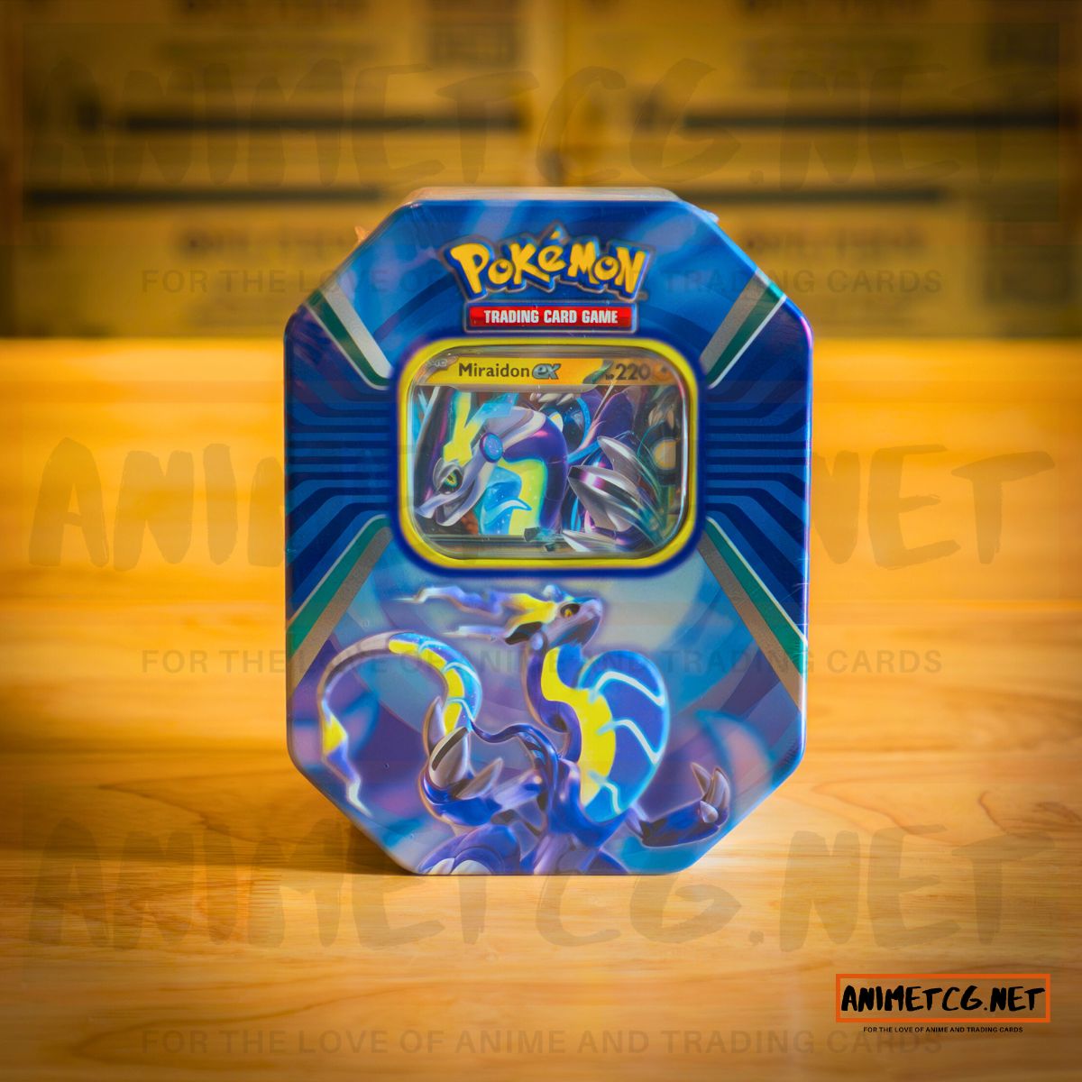 Paldea Legends Tin Miraidon Ex (English International Version)