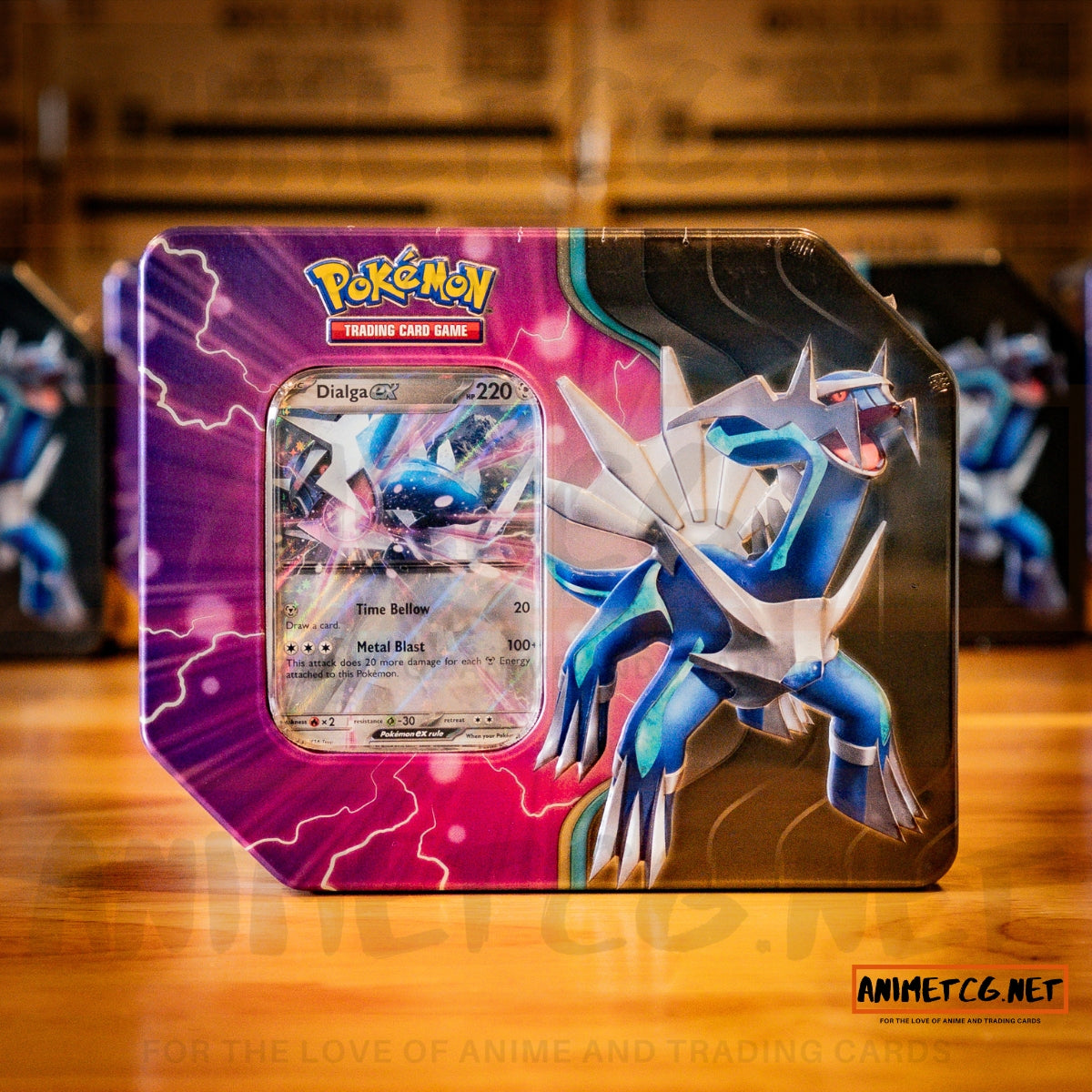 Pokémon Trading Card Game Azure Legends Tin Dialga ex Anime