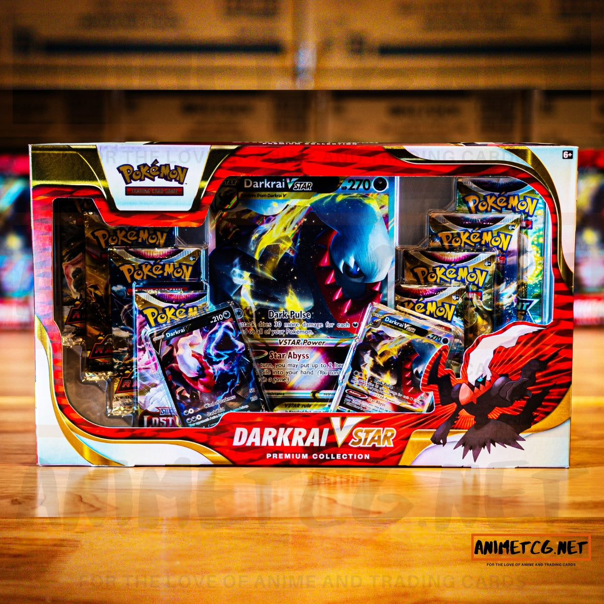 Pokemon TCG Darkrai V Star Premium Collection