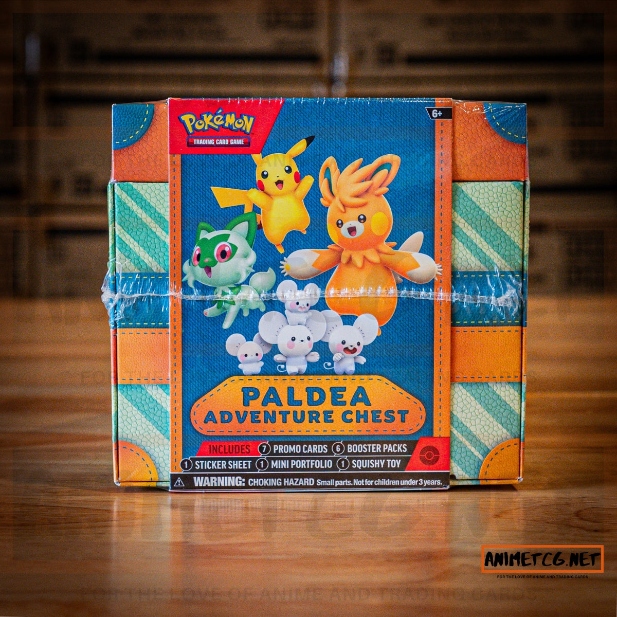 Pokemon TCG Paldea Adventure Chest