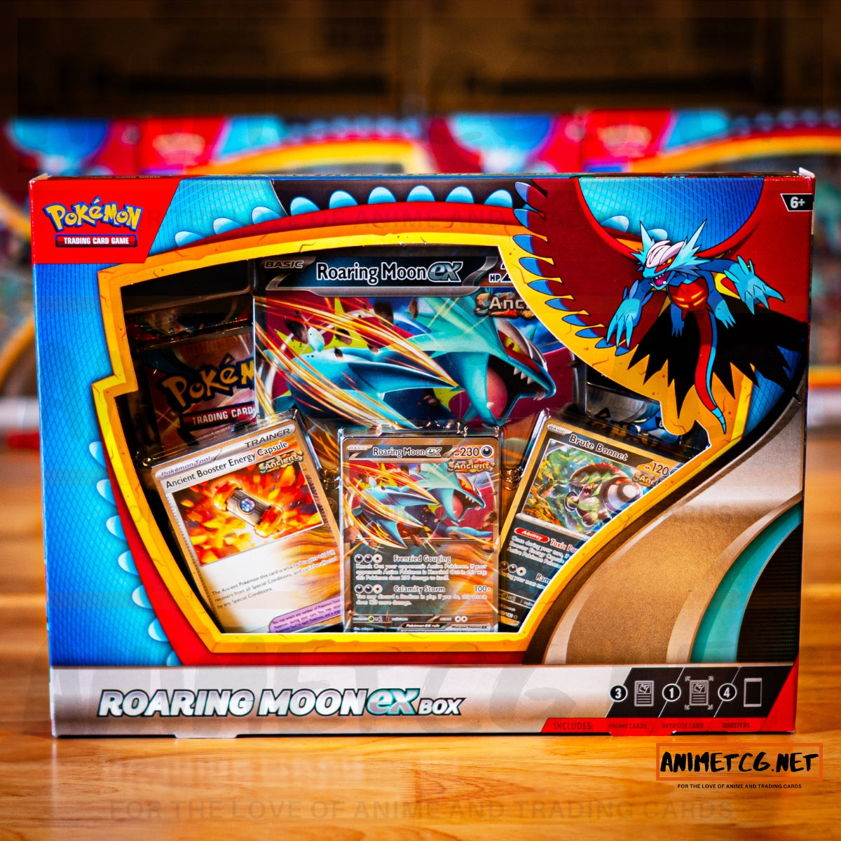 Pokemon TCG Roaring Moon  Ex Collection Box