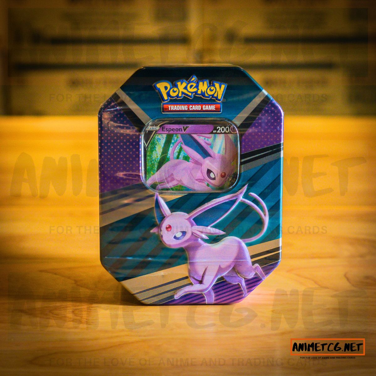 Pokemon Trading Card Game: Eevee Evolutions Tin Espeon V