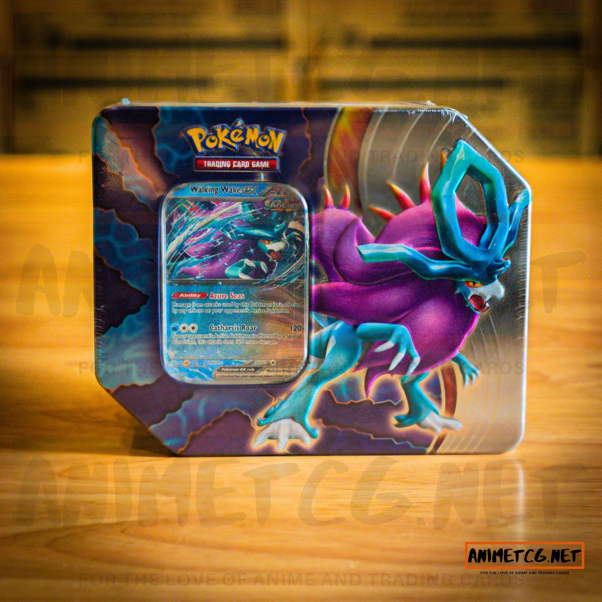 Pokémon TCG Paradox Clash Tin Walking Wake ex