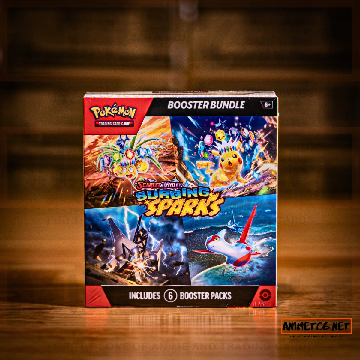 Pokemon Trading Card Game: Surging Sparks Booster Bundle Anime TCG.net Pokemon Trading Card Game: Surging Sparks Booster Bundle Anime TCG.net