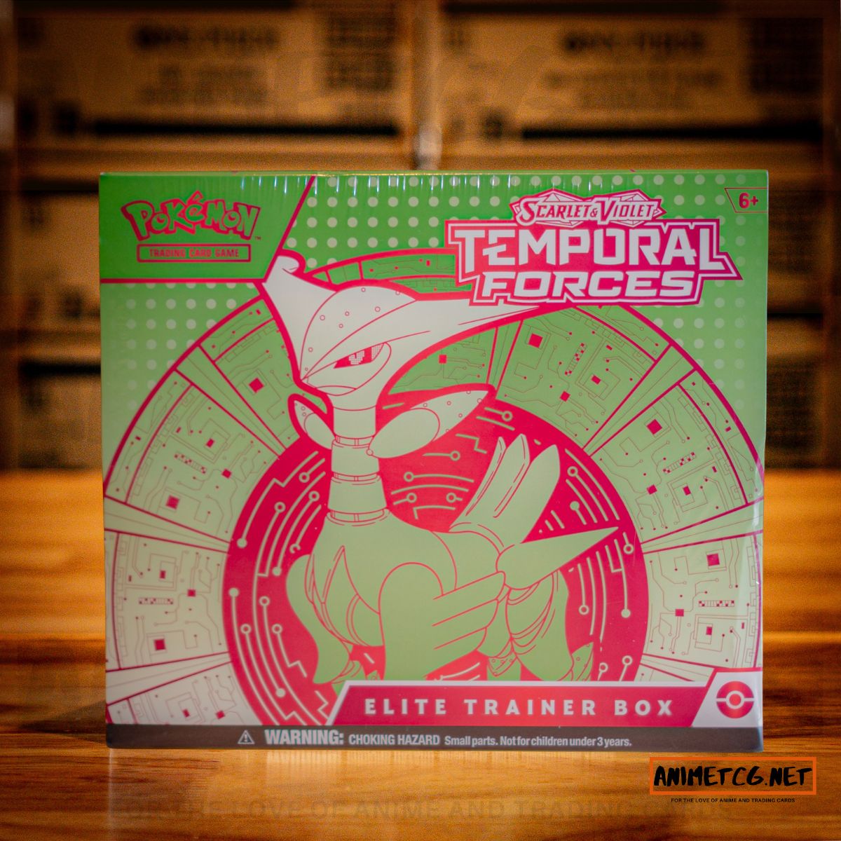 Pokemon Trading Card Game: Temporal Forces Elite Trainer Box Iron Leav   Anime TCG.net