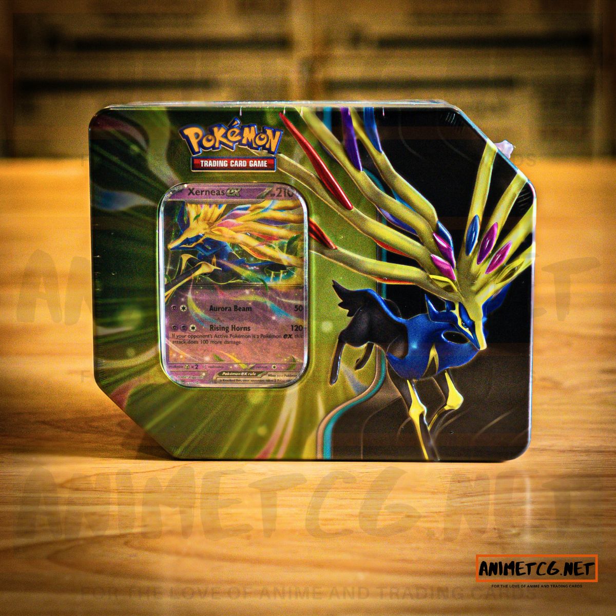 pokémon trading card game: azure legends tin xerneas ex Pokemon Azure Legends Tins (Artwork Varies)