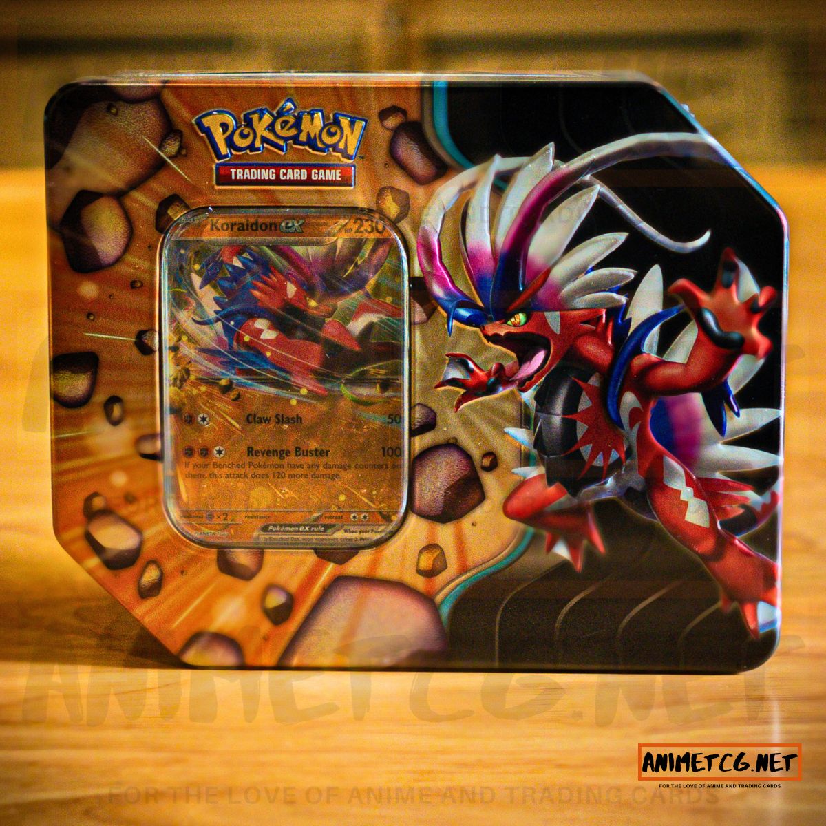 Pokémon Trading Card Game: Slashing Legends Tin Koraidon