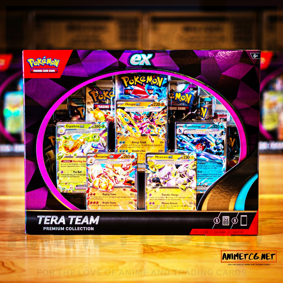 Pokemon Trading Card Game: Tera Team Premium Collection Box Anime TCG.net Pokemon Trading Card Game: Tera Team Premium Collection Box Anime TCG.net
