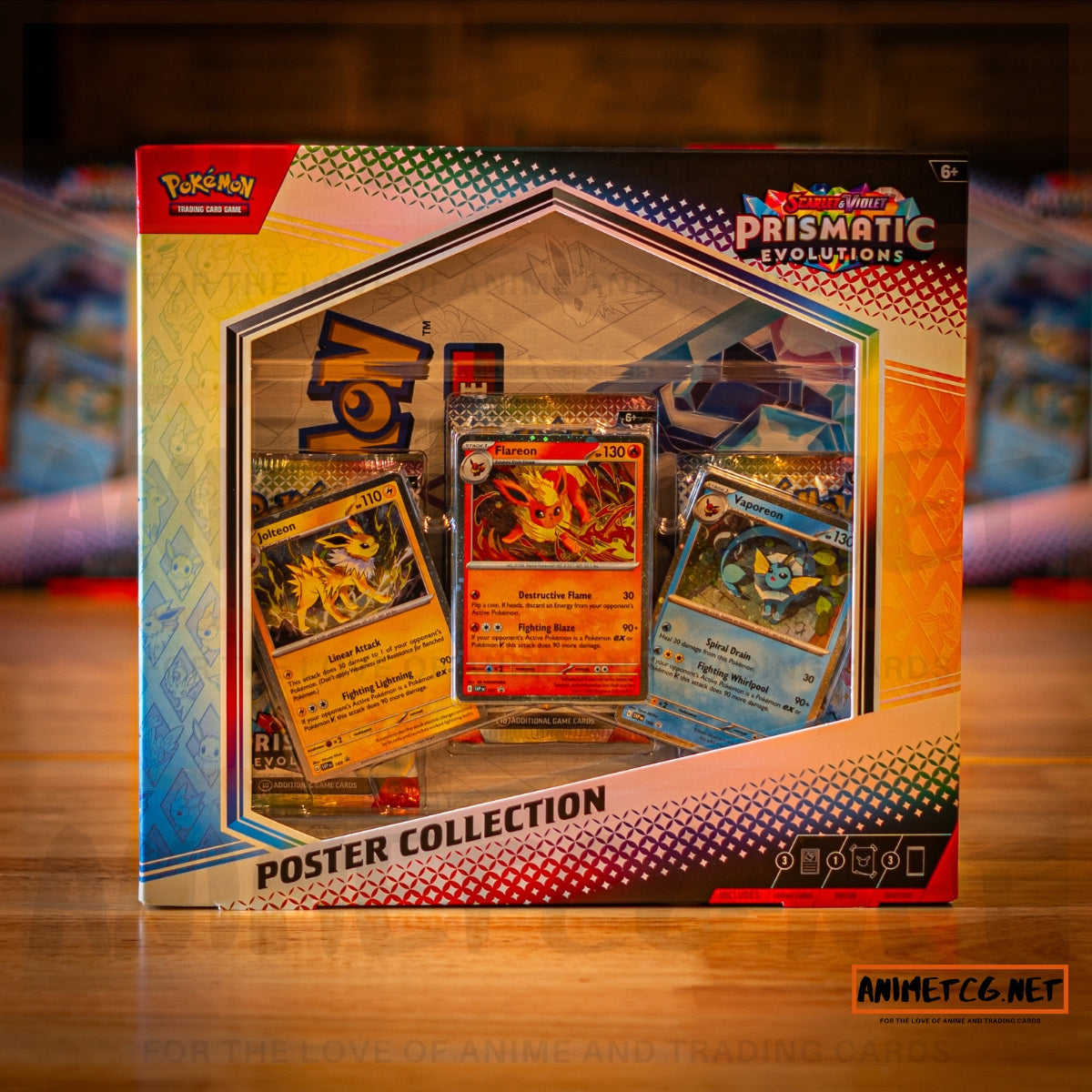 Pokémon TCG: Scarlet & Violet Prismatic Evolutions Poster Collection