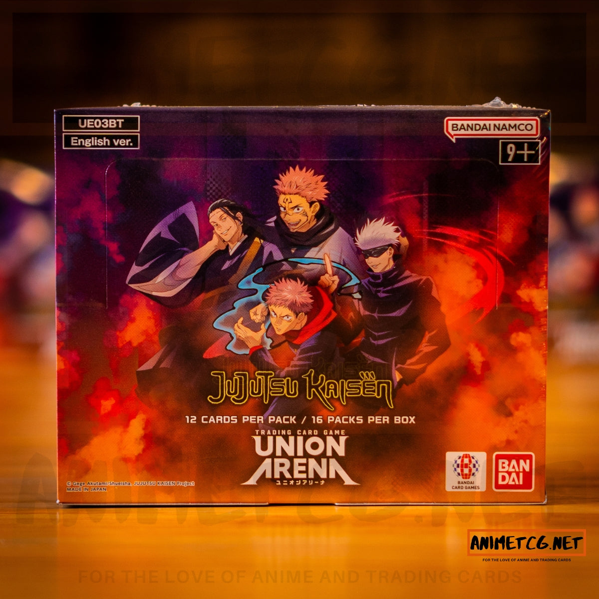 Union Arena Booster Box Jujutsu Kaisen