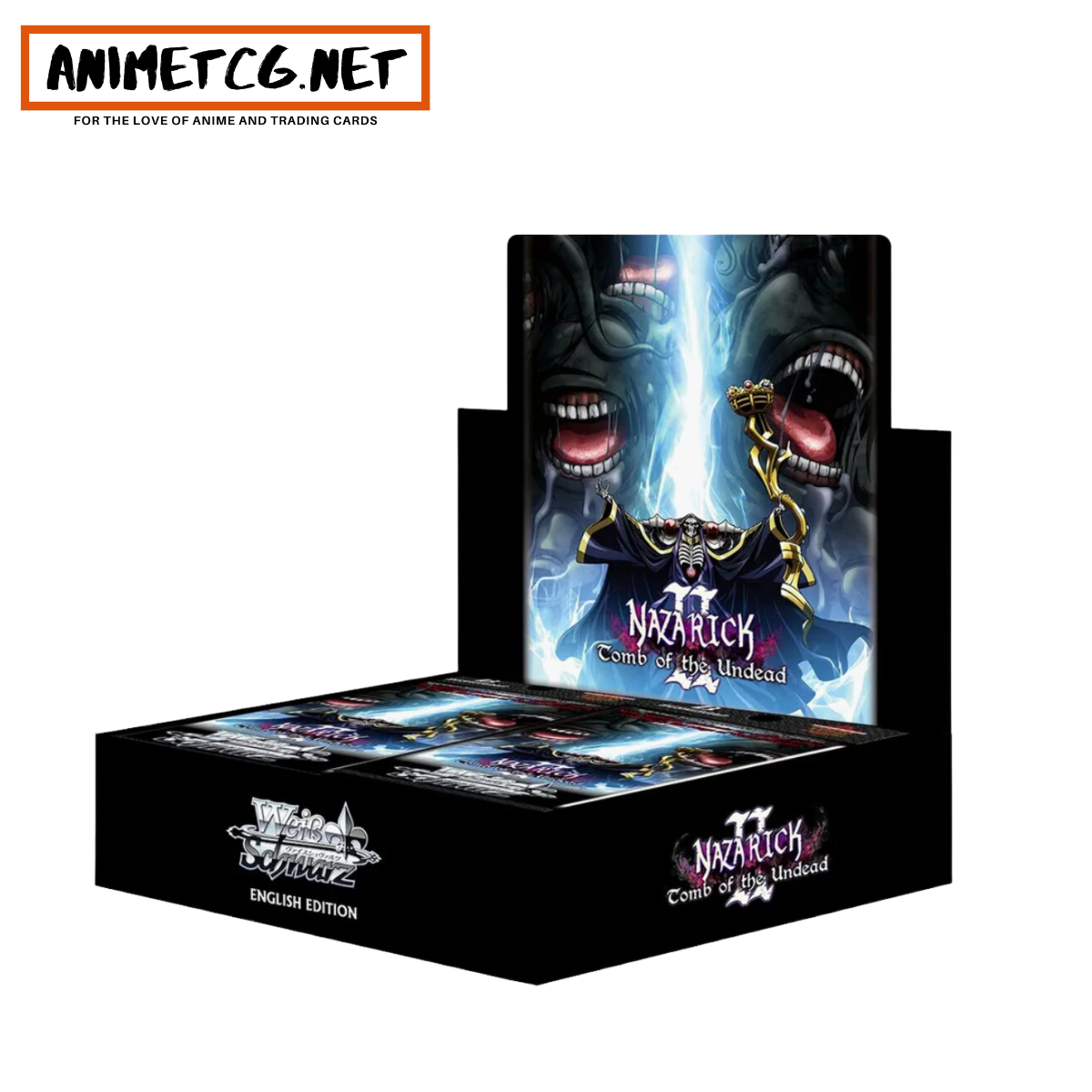 Weiss Schwarz Nazarick Volume 2: 1 Case (18 Booster Boxes)