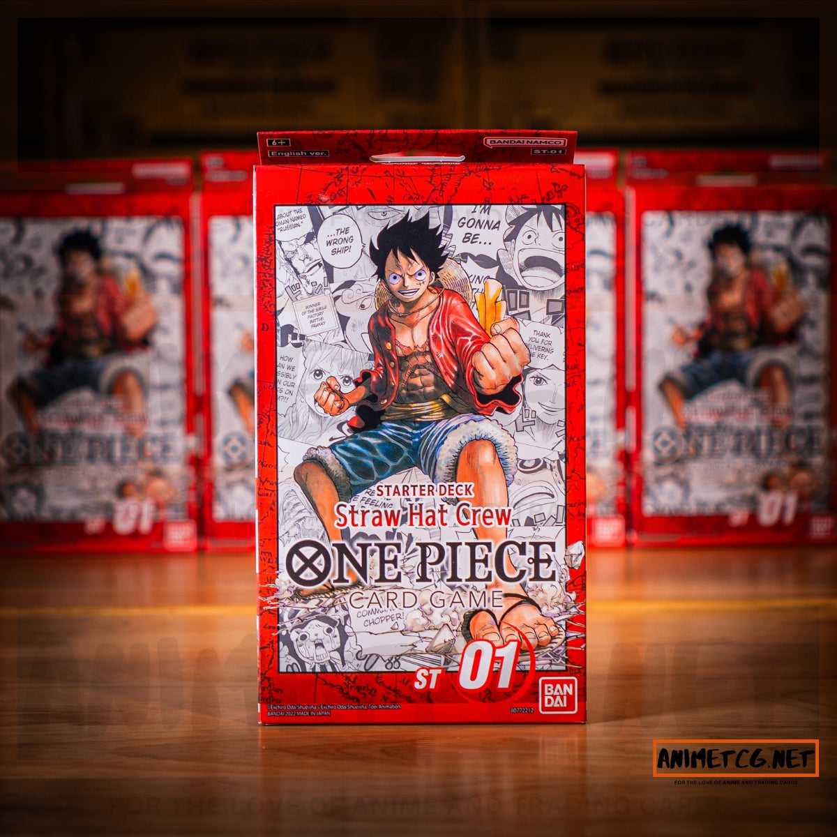 one piece tcg starter deck straw hat crew (ST01)  Limitless Designed for fans and enthusiasts aged 6 and above One Piece Trading Card Game