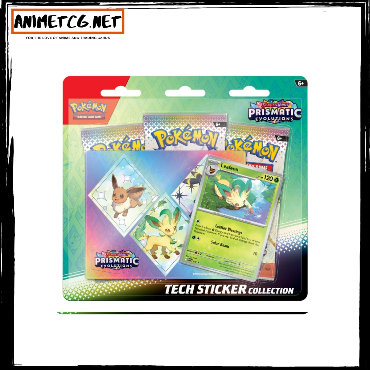 Pokemon Prismatic Evolutions Scarlet & Violet Tech Sticker Collection Pokemon Prismatic Evolutions Scarlet & Violet Tech Sticker Collection