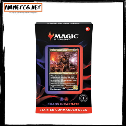 Magic: The Gathering Starter Commander Deck Bundle – Includes all 5 Decks,Multicoloured