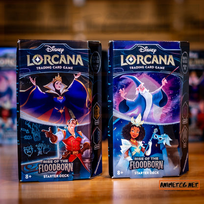 Lorcana Rise of the Floodborn Starter Deck Display Lorcana Rise of the Floodborn Starter Deck Display