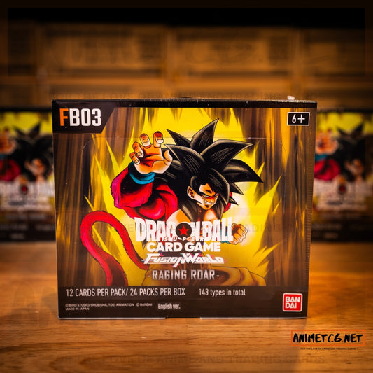 Dragon Ball Fusion World Set 3 Raging Roar Booster Box