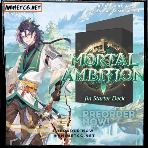 Grand Archive Mortal Amibtion Jin Starter Deck by Weebs of the Shore