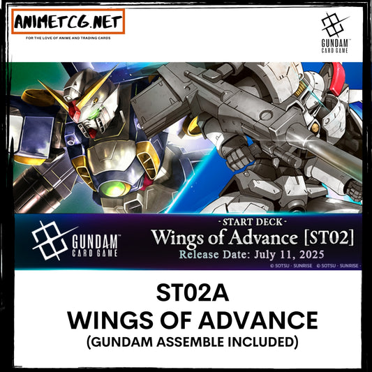 Gundam Card Game ST02A Wings of Advance