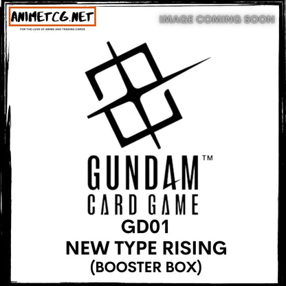 Gundam Card Game GD01 New Type Rising Booster Box Anime TCG.net Gundam Card Game GD01 New Type Rising Booster Box Anime TCG.net