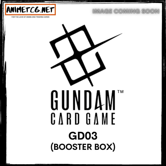 Gundam Card Game GD03 Booster Box English Version