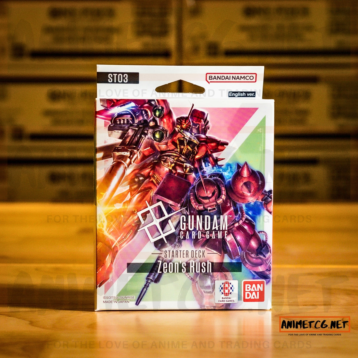 Gundam Card Game ST03 Zeon's Rush