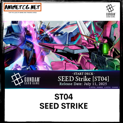 Gundam Card Game ST04 Seed Strike