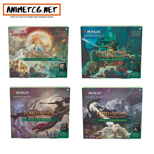 Magic The Gathering Lord of The Rings: Tales of Middle-Earth Scene Boxes Bundle