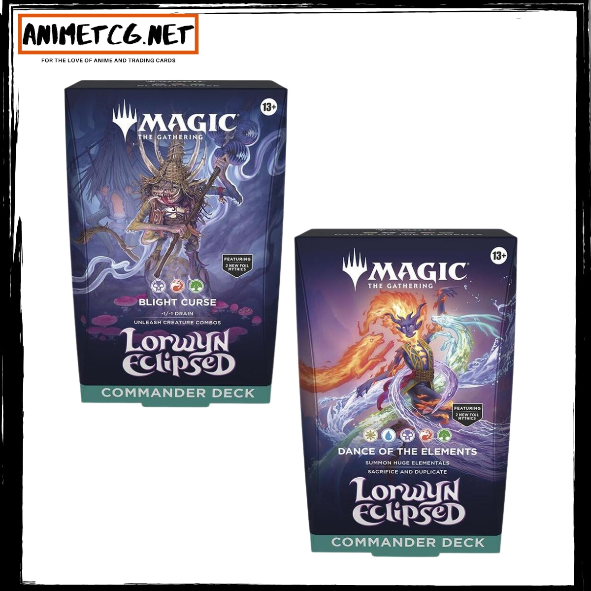 Magic: The Gathering Lorwyn Eclipsed Commander Decks
