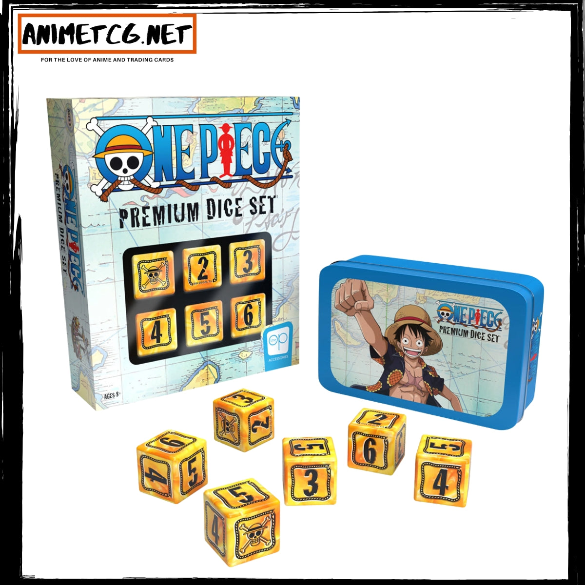 One Piece Card Game Premium Dice Set – Anime TCG.net