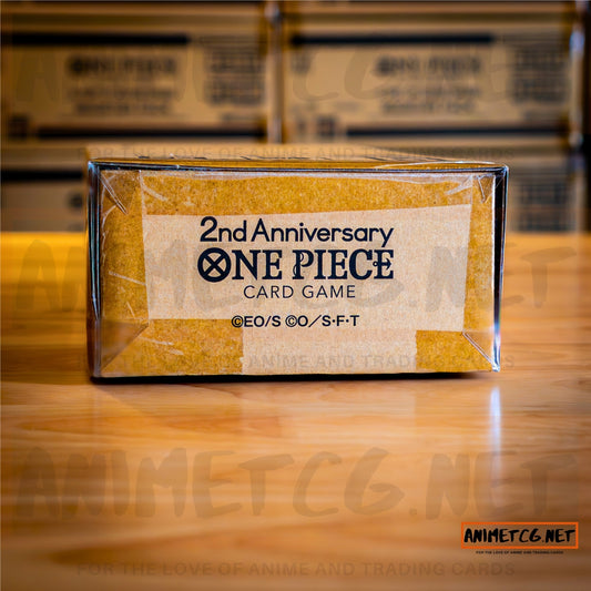 One Piece Card Game: Japanese Version 2nd Anniversary Set with Japanese Cards