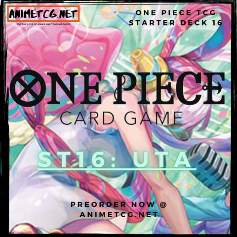 One Piece Card Game ST16 Starter Deck Uta