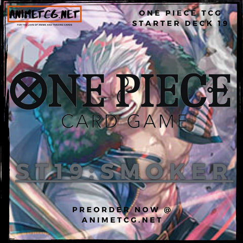One Piece Card Game ST19 Smoker Pre Order Now