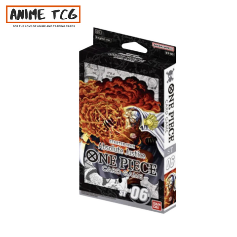 One Piece Starter Deck Navy Absolute Justice ST06