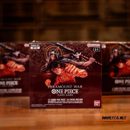 One Piece OP02 Paramount War Booster Box Anime TCG.net One Piece OP02 Paramount War Booster Box Anime TCG.net