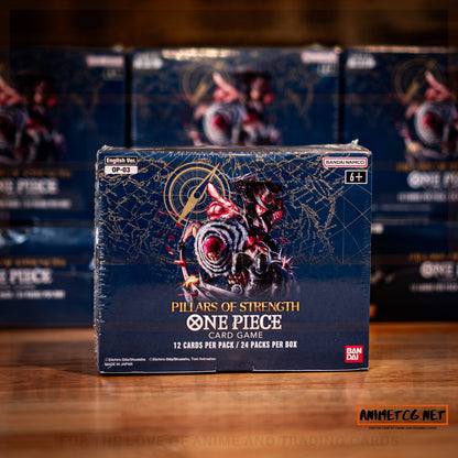 One Piece OP 03 Pillars of Strength Booster Box Anime TCG.net One Piece OP 03 Pillars of Strength Booster Box Anime TCG.net