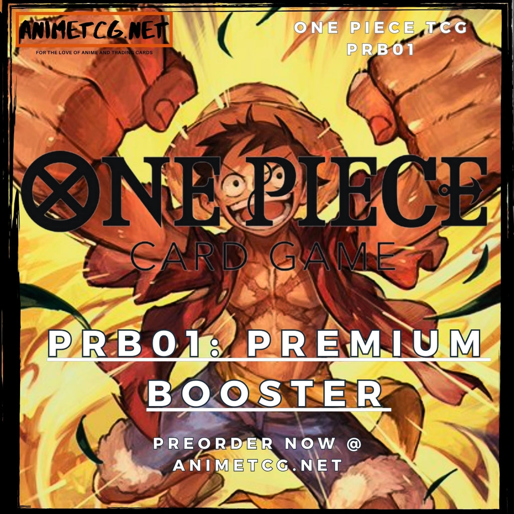 Pre Order One Piece TCG Premium Booster PRB01 Booster Box Anime