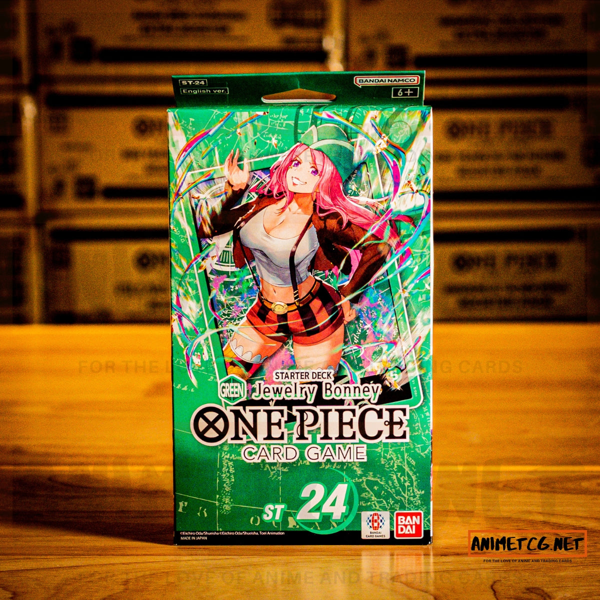 One Piece ST24 Starter Deck Green Jewelry  Bonney