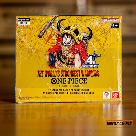 One Piece OP17 Booster Box The World's Strongest Warrior