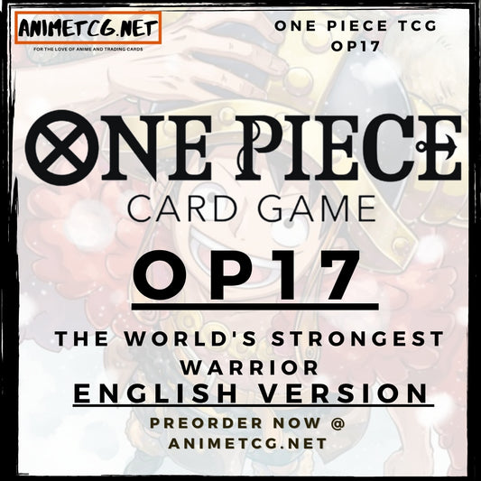 One Piece OP17 Booster Box The World's Strongest Warrior