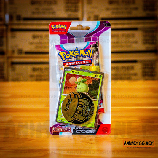 Pokemon Trading Card Game: Paldea Evolved Single Pack Blister Smoliv