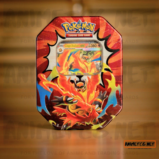 Pokémon TCG: Mega Evolution – Ascended Heroes Tin (Mega Emboar ex)