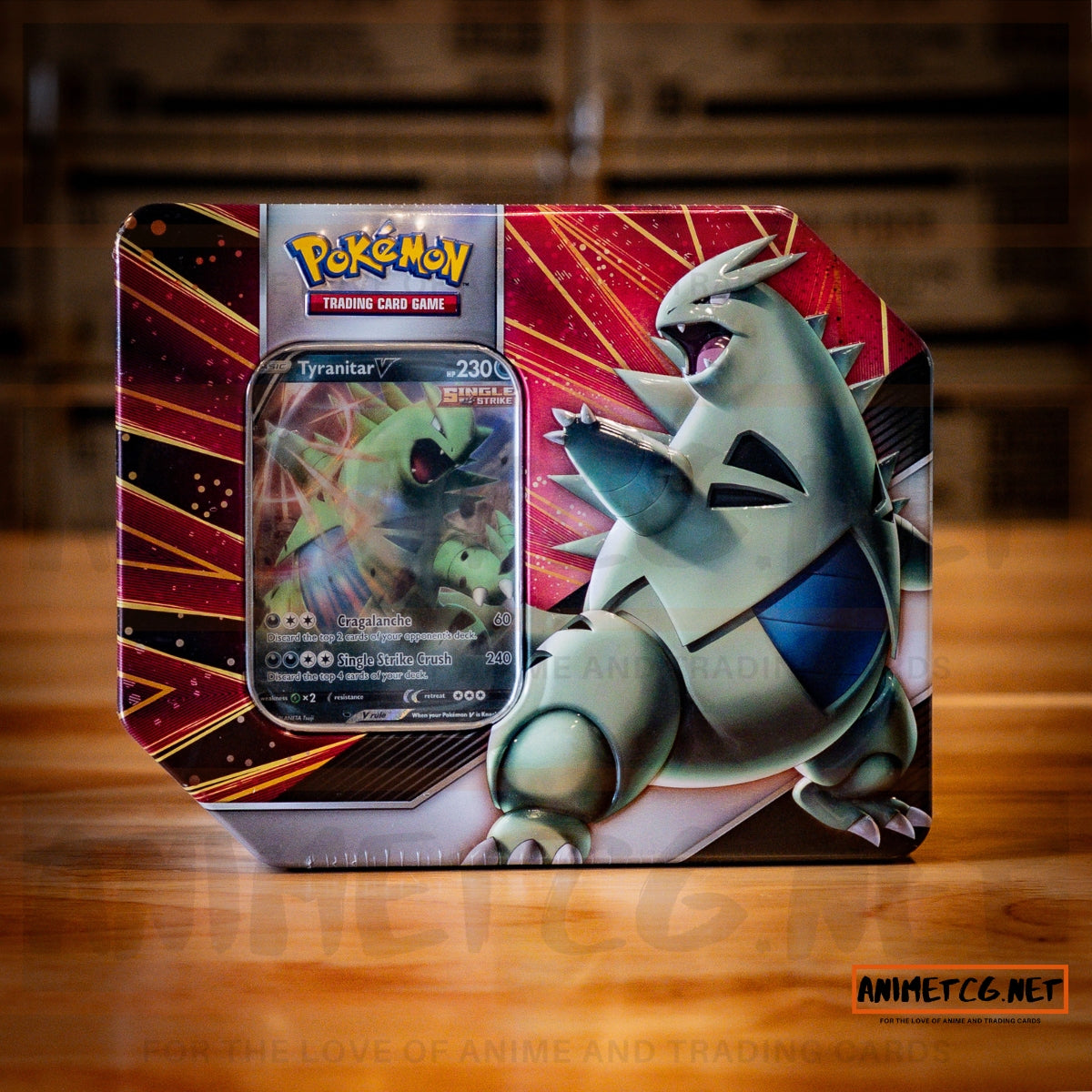 Pokémon TCG: V Strikers Tin Tyranitar V